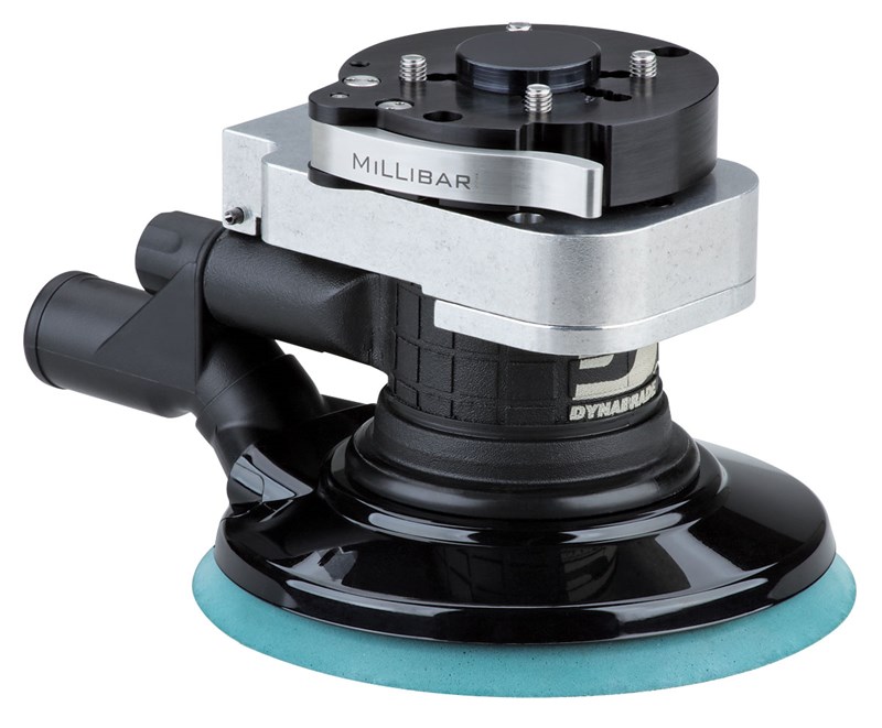 150 mm (6") Durchmesser. Central Vacuum Robotic Dynorbital Supreme Exzenterschleifer, 0,28 PS, 12.000 U/min