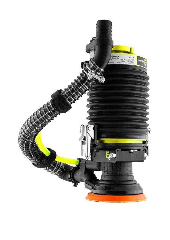 Der Bausatz enthält: FerRobotics ACF-K + Dynabrade Werkzeug Ref. 56819B